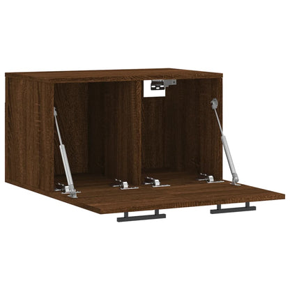vidaXL Armoire murale marron aspect chêne 60x36,5x35cm en bois d'ingénierie