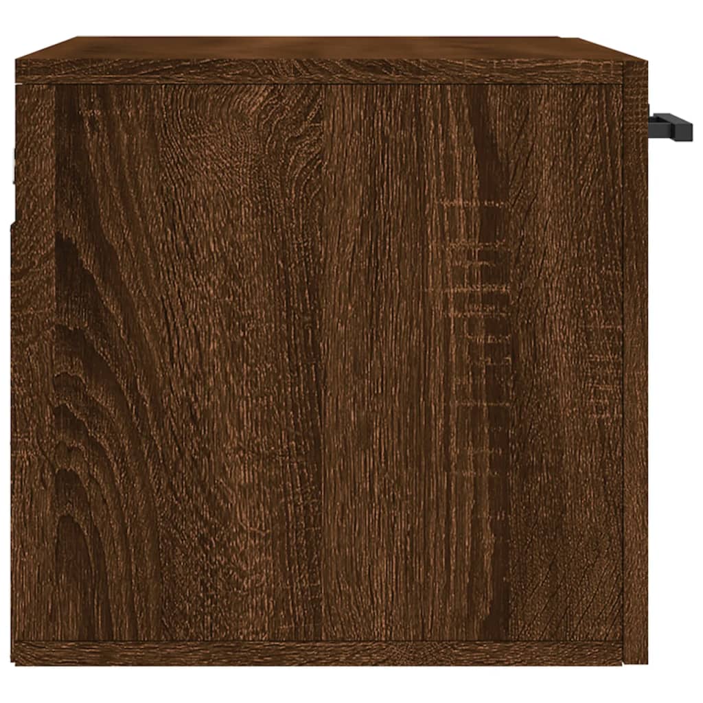 vidaXL Armoire murale marron aspect chêne 60x36,5x35cm en bois d'ingénierie