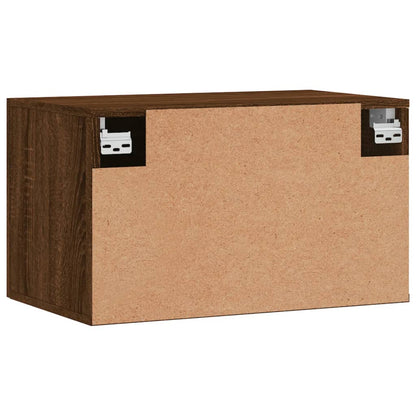 vidaXL Armoire murale marron aspect chêne 60x36,5x35cm en bois d'ingénierie