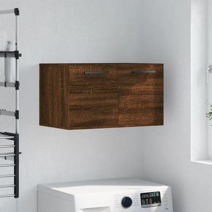 vidaXL Armoire murale marron aspect chêne 60x36,5x35cm en bois d'ingénierie
