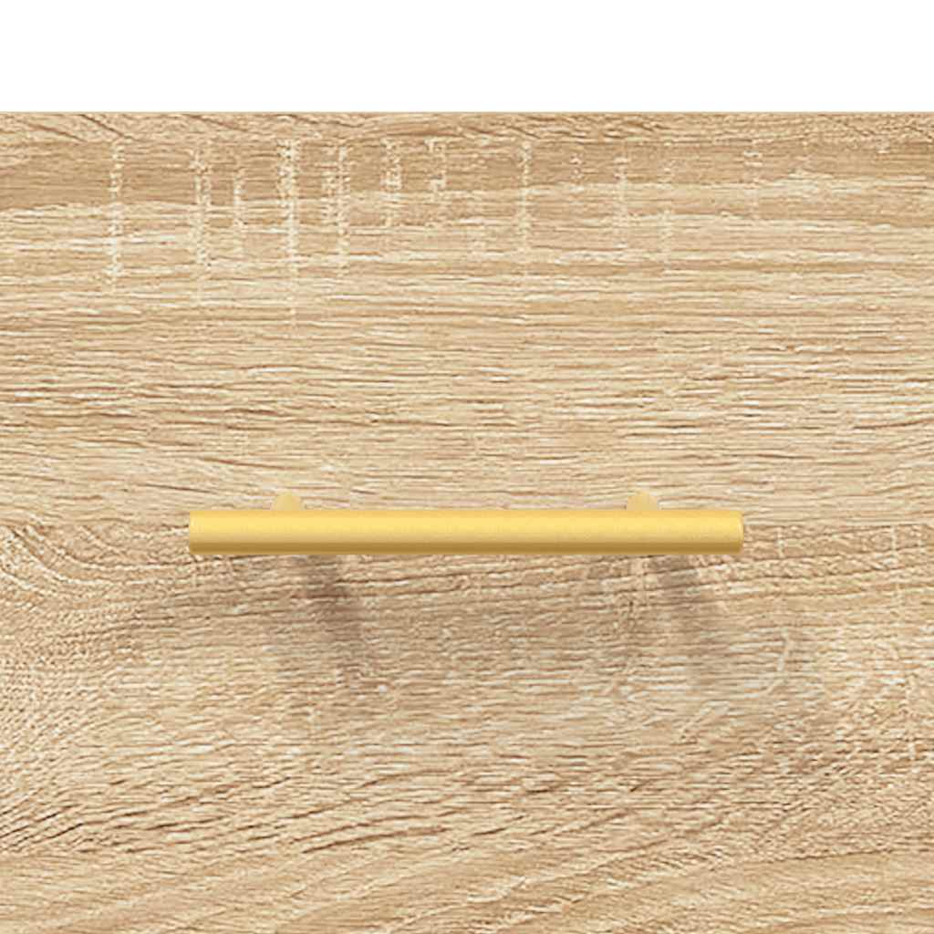 vidaXL Meuble mural chêne Sonoma 80x36,5x35 cm Aggloméré