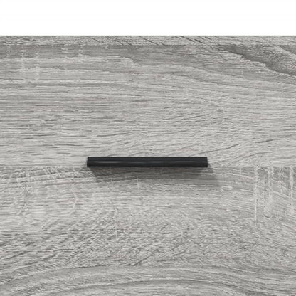 vidaXL Wandschrank Grau Sonoma 80x36,5x35 cm Holzwerkstoff
