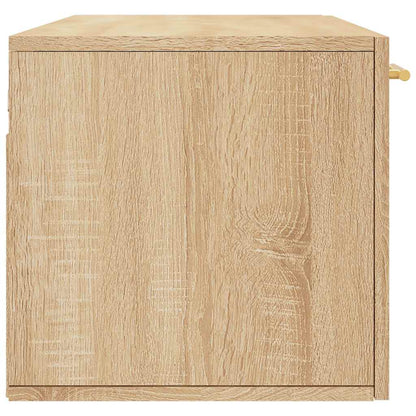 vidaXL Armoire murale chêne sonoma 100x36,5x35 cm Aggloméré