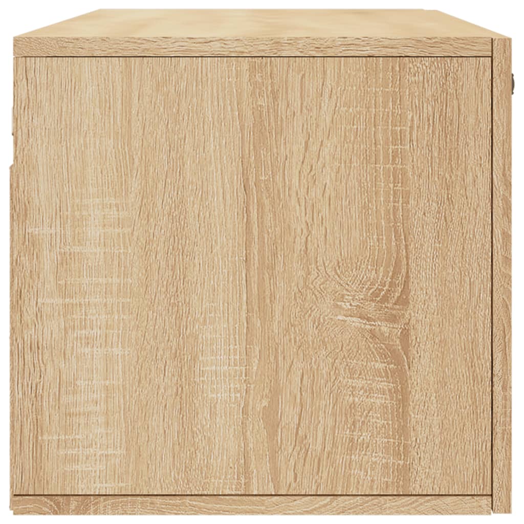 vidaXL Armoire murale chêne sonoma 100x36,5x35 cm Aggloméré