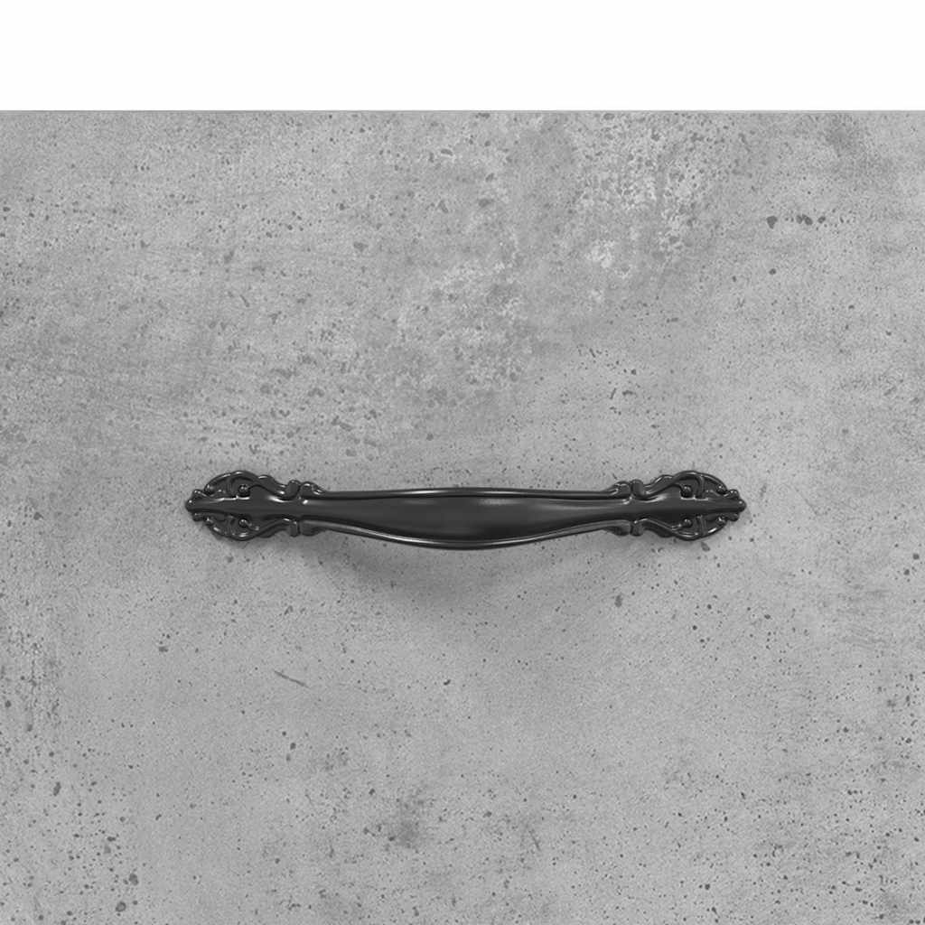 vidaXL Wandschrank Betongrau 100x36,5x35 cm Holzwerkstoff