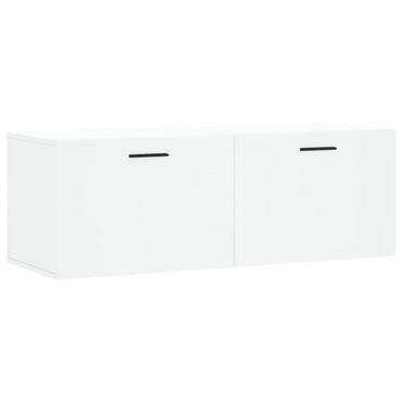 vidaXL Wandschrank Weiß 100x36,5x35 cm Holzwerkstoff