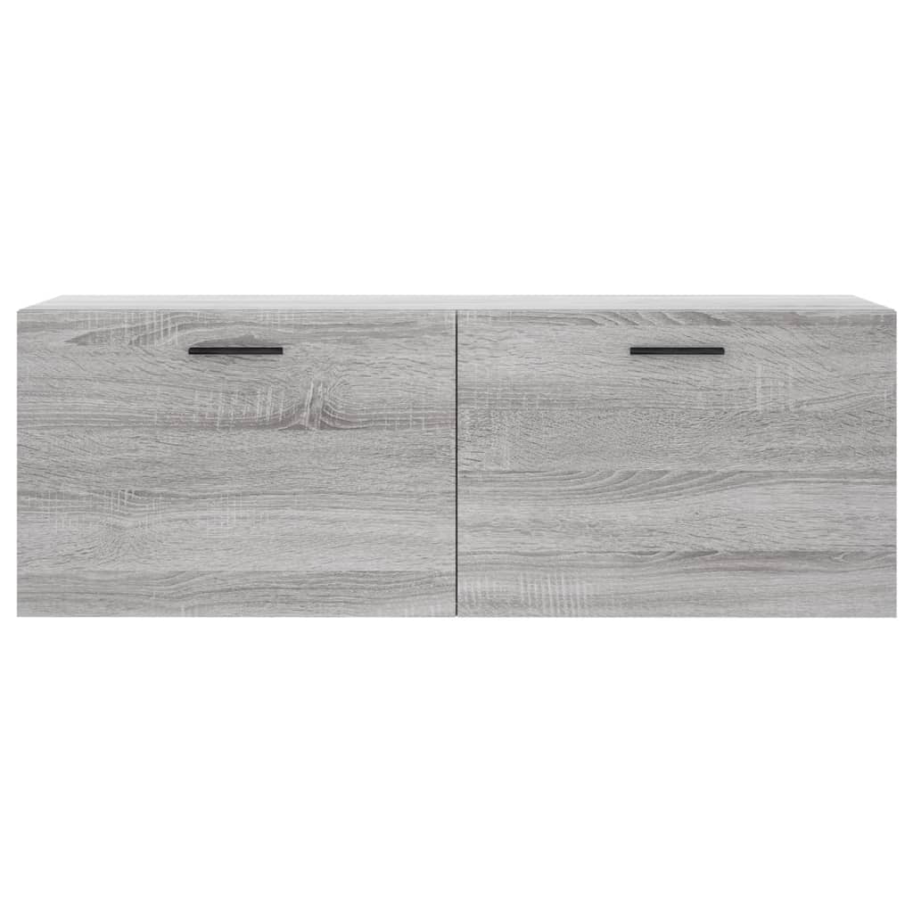 vidaXL Armoire murale gris Sonoma 100x36,5x35 cm Aggloméré