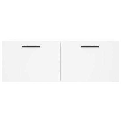 vidaXL Wandschrank Weiß 100x36,5x35 cm Holzwerkstoff