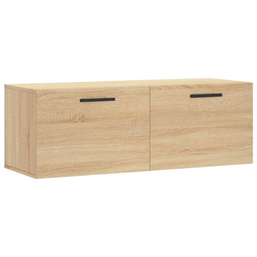 vidaXL Armoire murale chêne sonoma 100x36,5x35 cm Aggloméré