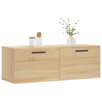 Wandschrank Sonoma-Eiche 100x36,5x35 cm Holzwerkstoff
