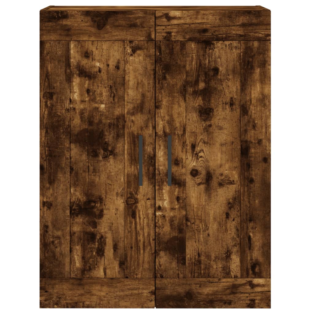 vidaXL Wandschrank Räuchereiche 69,5x34x90 cm Holzwerkstoff