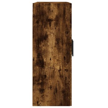 vidaXL Wandschrank Räuchereiche 69,5x34x90 cm Holzwerkstoff