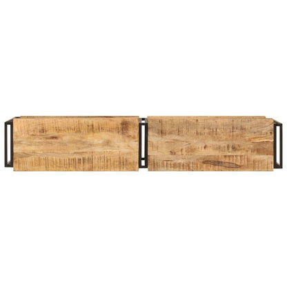 vidaXL Meuble TV 160x30x40 cm Bois de manguier massif