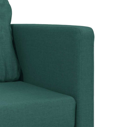 vidaXL Bodensofa mit Schlaffunktion Dunkelgrün 112x174x55 cm Stoff