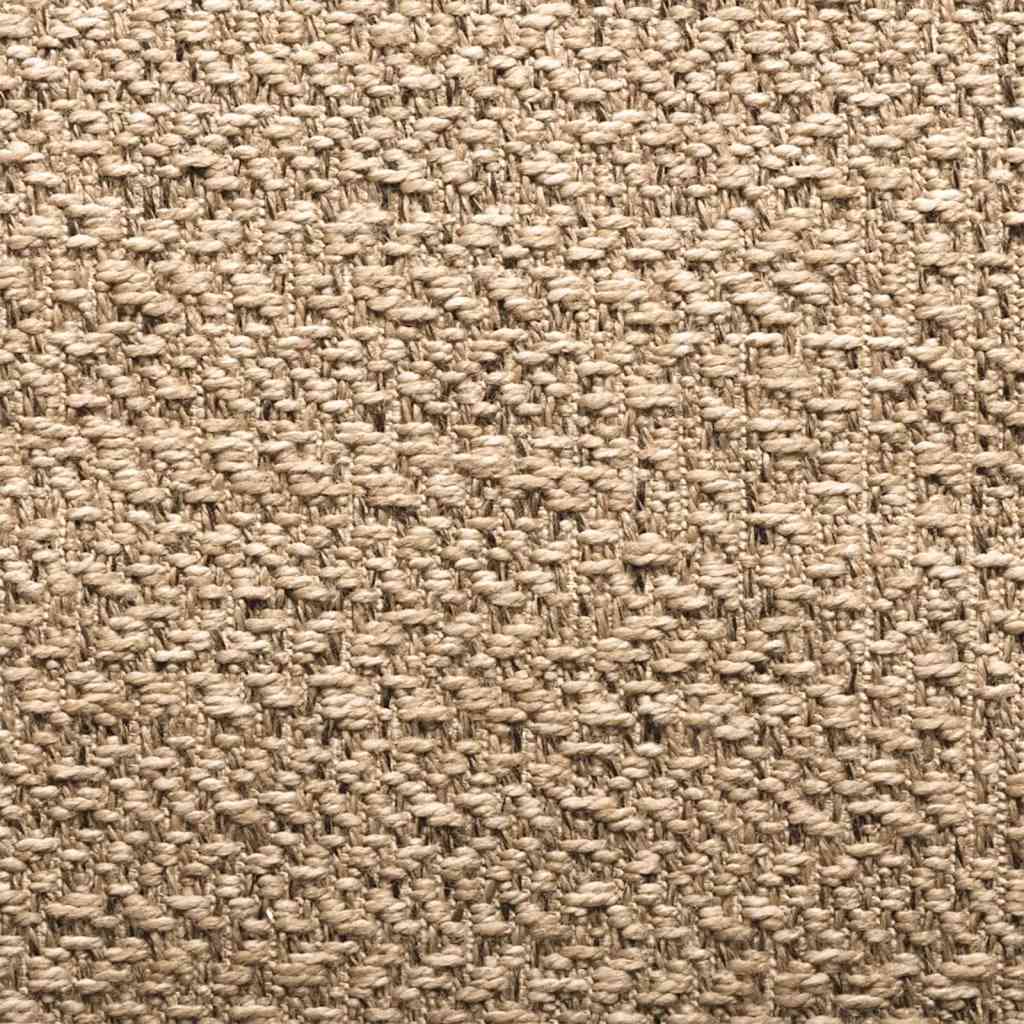 vidaXL Teppich 80x150 cm Jute-Optik Innen und Außen