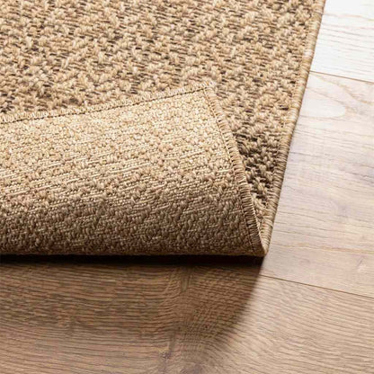 vidaXL Tapis 120x170 cm Aspect Jute Intérieur et Extérieur
