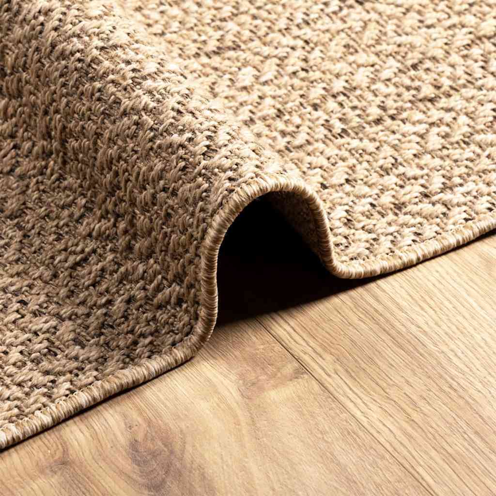 vidaXL Tapis ZIZUR 200x290 cm Aspect jute Intérieur et extérieur