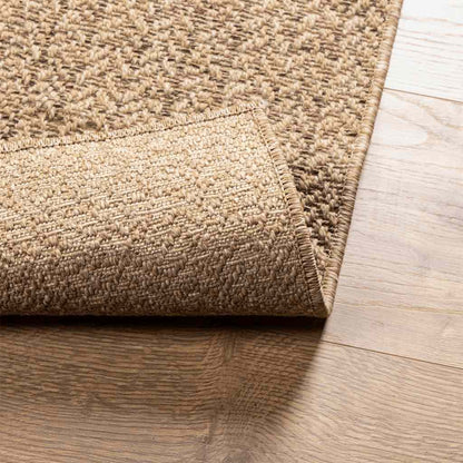 vidaXL Tapis ZIZUR 200x290 cm Aspect jute Intérieur et extérieur