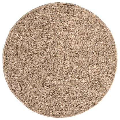 vidaXL Teppich 90 cm Jute-Optik Innen und Außen