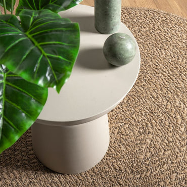 vidaXL Tapis 120 cm effet jute intérieur et extérieur