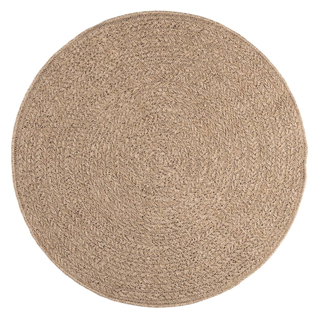 vidaXL Tapis 120 cm effet jute intérieur et extérieur