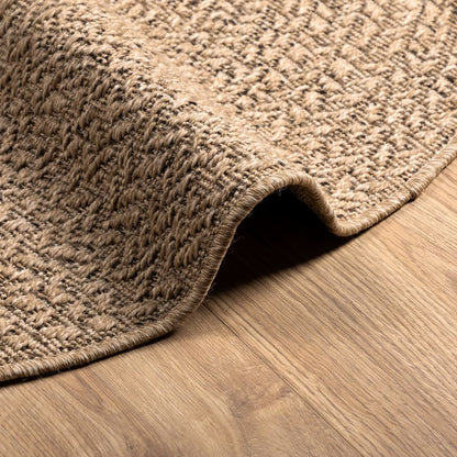 vidaXL Tapis 120 cm effet jute intérieur et extérieur
