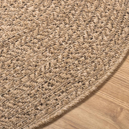 vidaXL Tapis 120 cm effet jute intérieur et extérieur