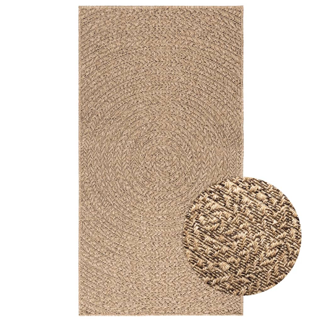 vidaXL Tapis 80x150 cm aspect jute Intérieur et extérieur