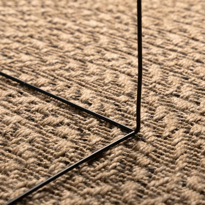 vidaXL Tapis 80x150 cm aspect jute Intérieur et extérieur