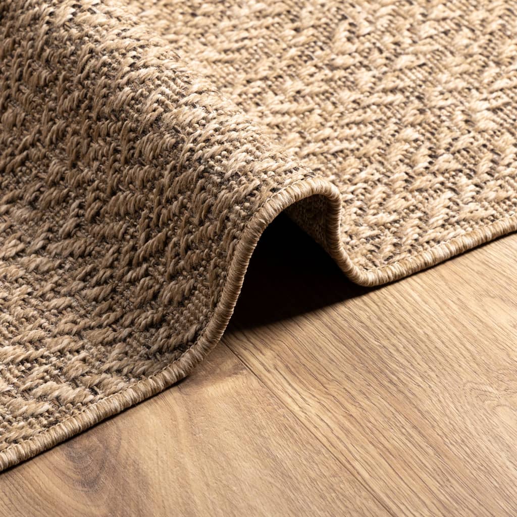 vidaXL Tapis 80x150 cm aspect jute Intérieur et extérieur