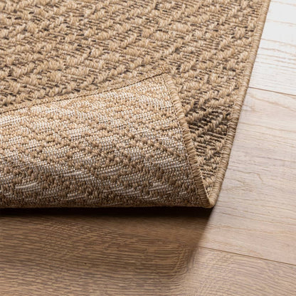 vidaXL Tapis 80x150 cm aspect jute Intérieur et extérieur