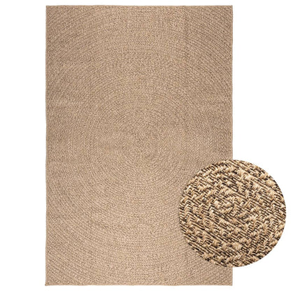 vidaXL Tapis ZIZUR 160x230 cm Aspect jute Intérieur et extérieur