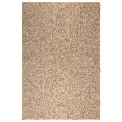 vidaXL Tapis ZIZUR 160x230 cm Aspect jute Intérieur et extérieur