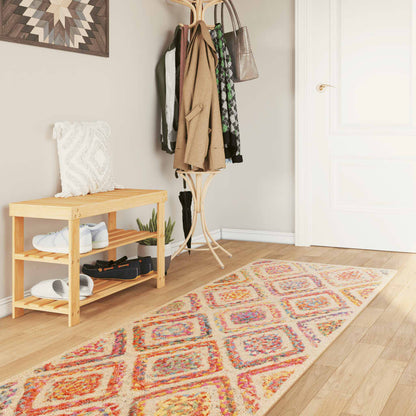 vidaXL Tapis lavable multicolore 80x300 cm Antidérapant