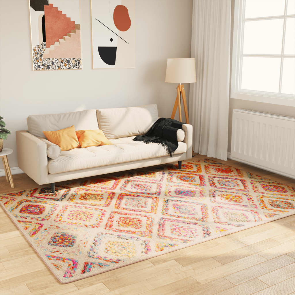 vidaXL Tapis Lavable Multicolore 160x230 cm Antidérapant