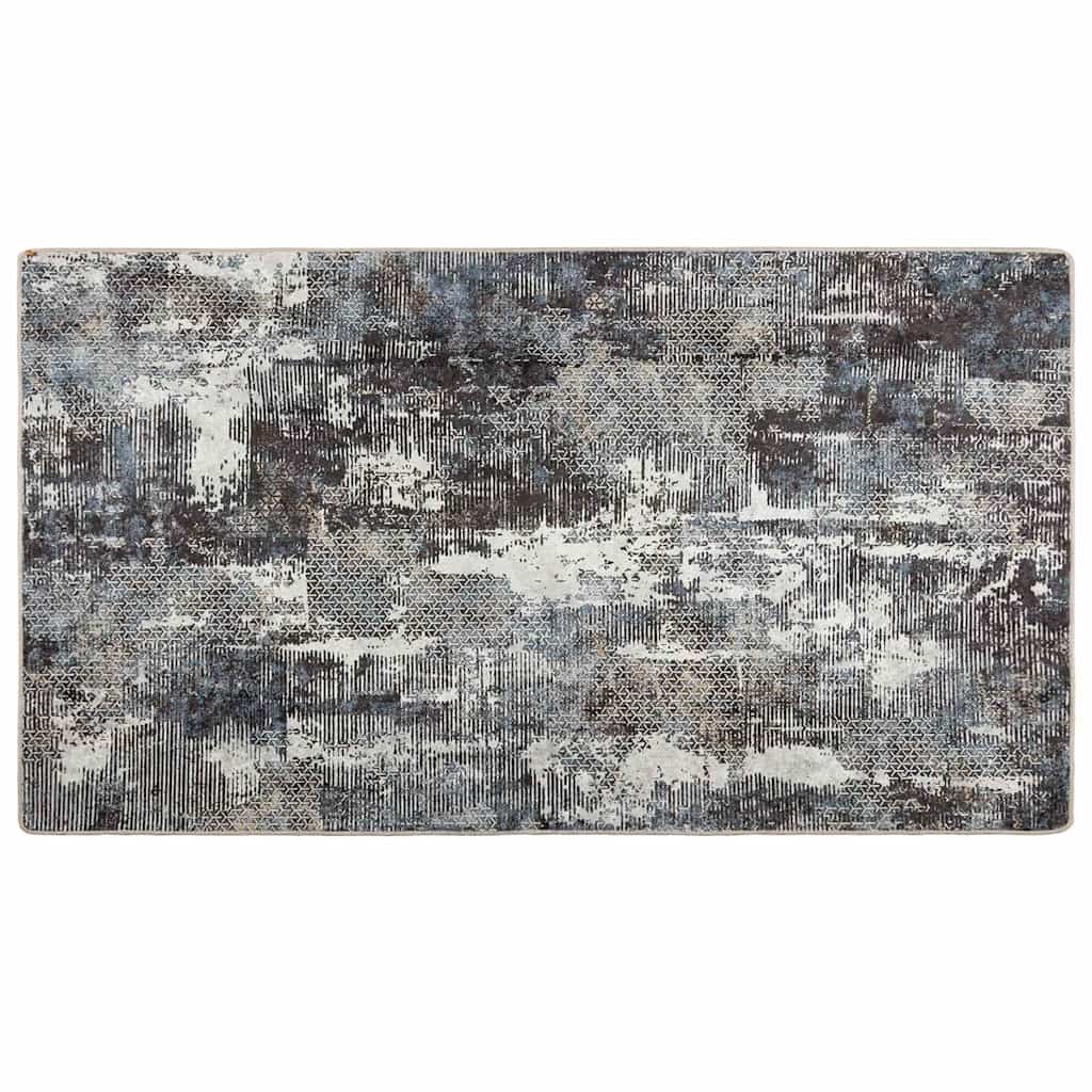 vidaXL Tapis lavable multicolore 80x150 cm antidérapant