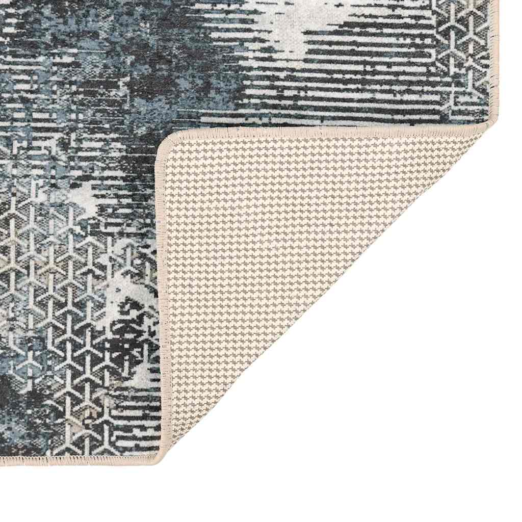 vidaXL Tapis lavable multicolore 80x150 cm antidérapant