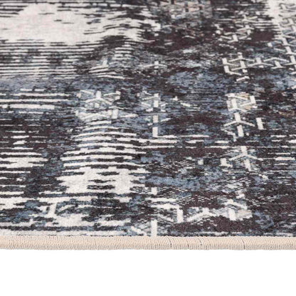 vidaXL Tapis lavable multicolore 80x150 cm antidérapant
