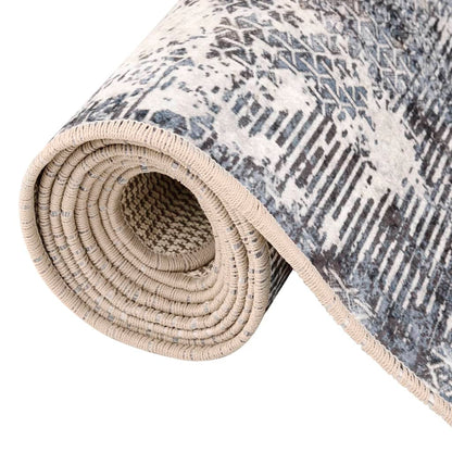 vidaXL Tapis lavable multicolore 190x300 cm antidérapant