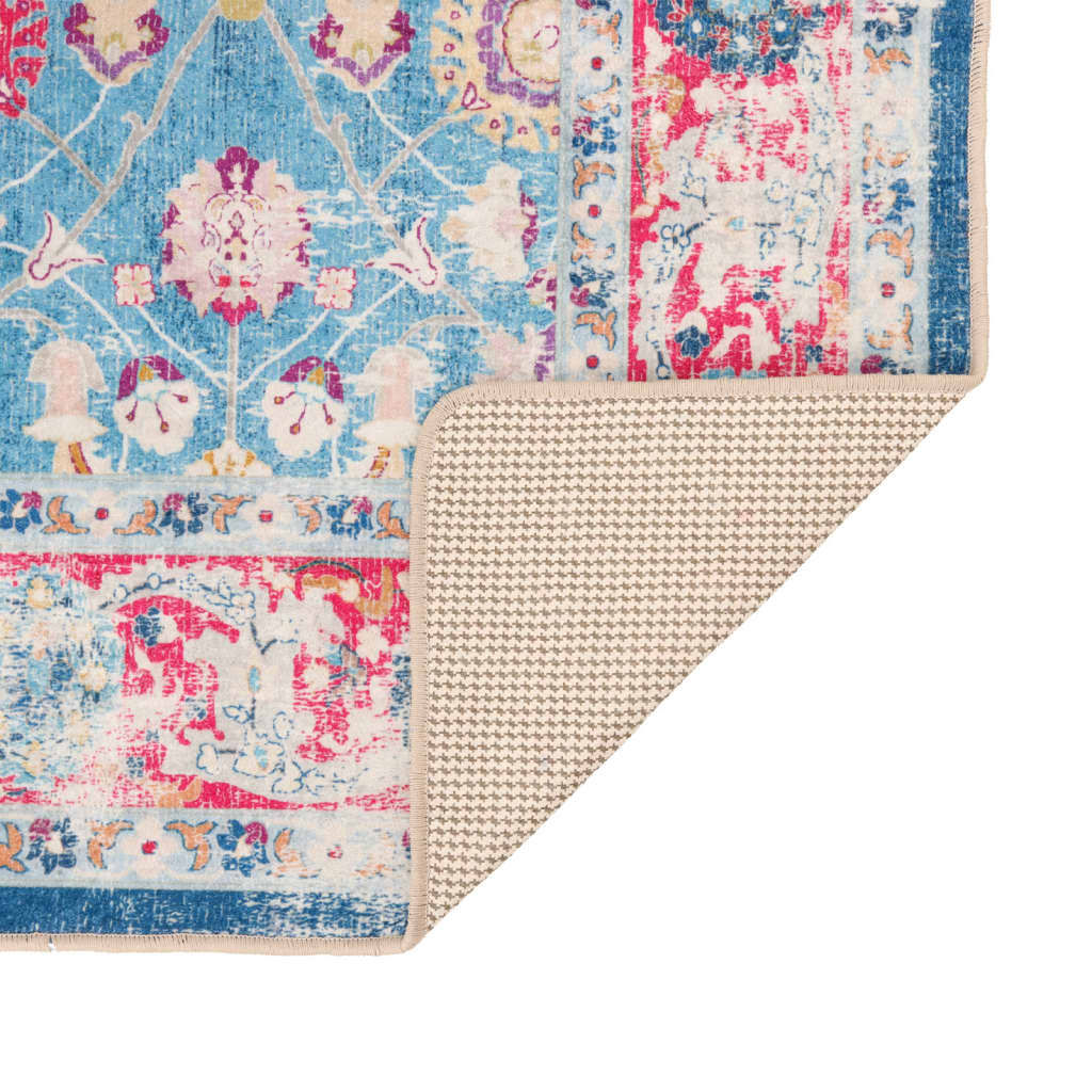 vidaXL Tapis Lavable Multicolore 160x230 cm Antidérapant