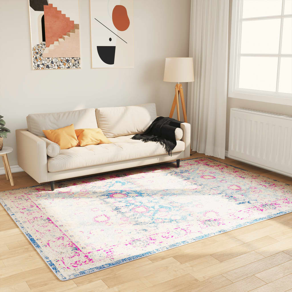 vidaXL Tapis Lavable Multicolore 160x230 cm Antidérapant