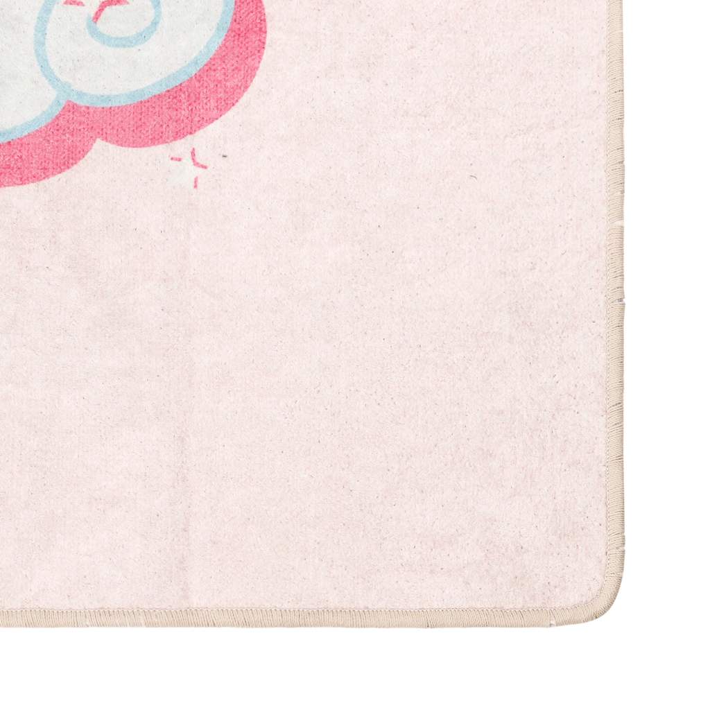 vidaXL Tapis pour enfants rose 160x230 cm Licorne Lavable Antidérapant