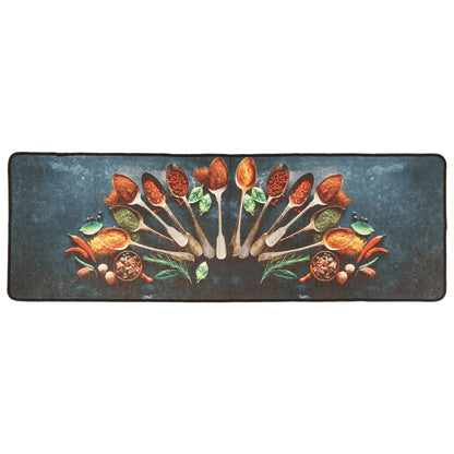 Tapis de cuisine vidaXL Multicolore 60x180 cm Lavable Antidérapant