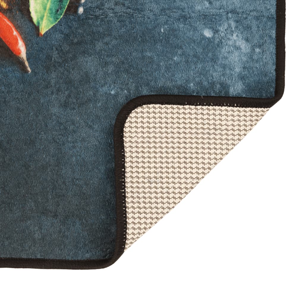 Tapis de cuisine vidaXL Multicolore 60x180 cm Lavable Antidérapant