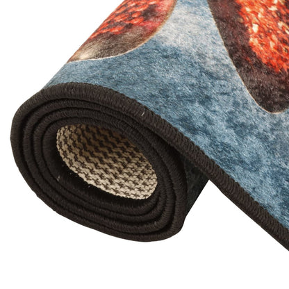 Tapis de cuisine vidaXL Multicolore 60x180 cm Lavable Antidérapant