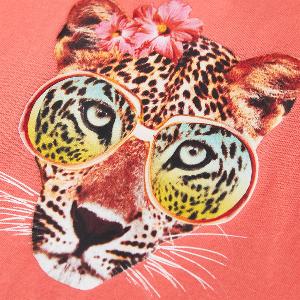 T-shirt enfant rose corail 116