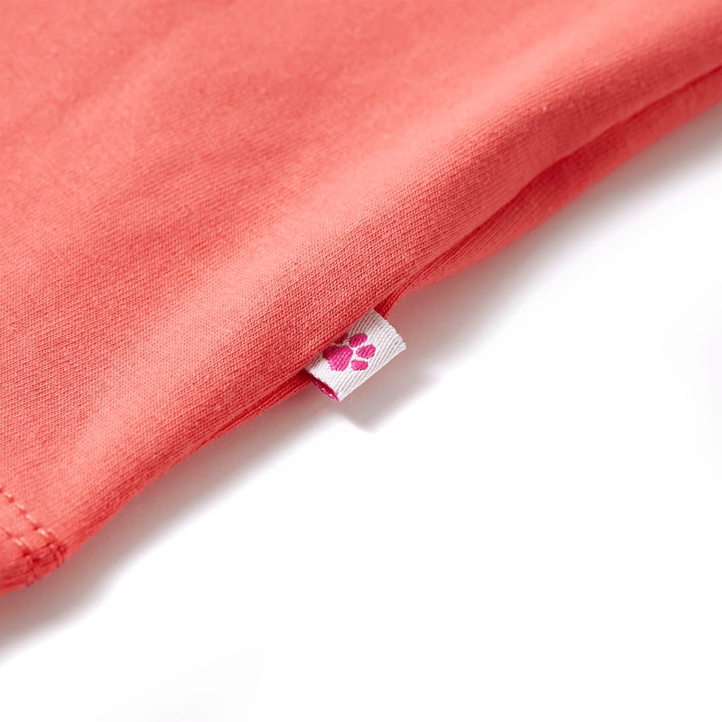 T-shirt enfant rose corail 116