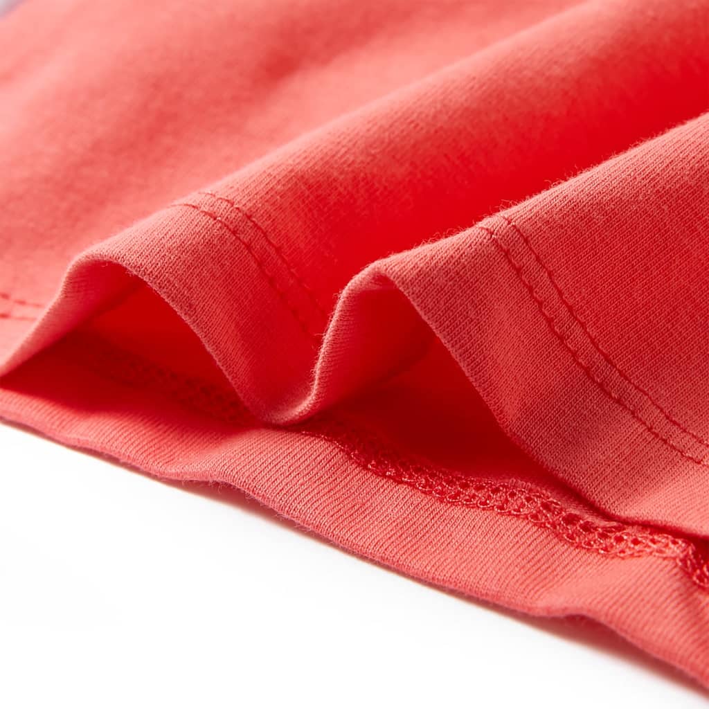 T-shirt enfant rose corail 116
