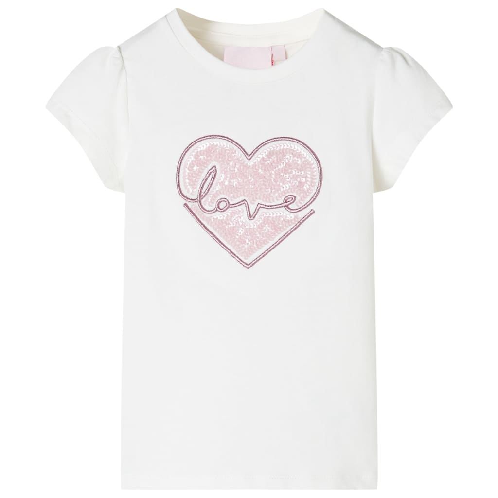 T-shirt enfant écru 116