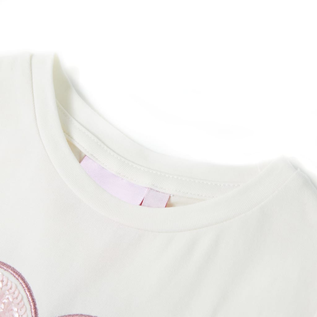 T-shirt enfant écru 116